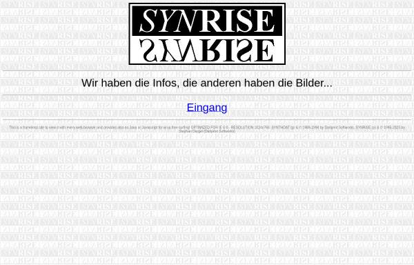 Vorschau von www.synrise.de, Synrise