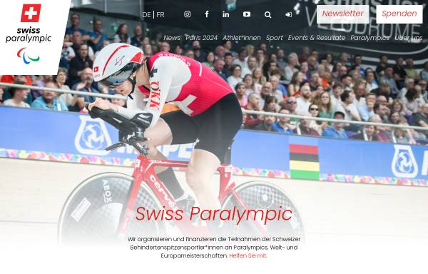 Vorschau von www.swissparalympic.ch, Swiss Paralympic Committee