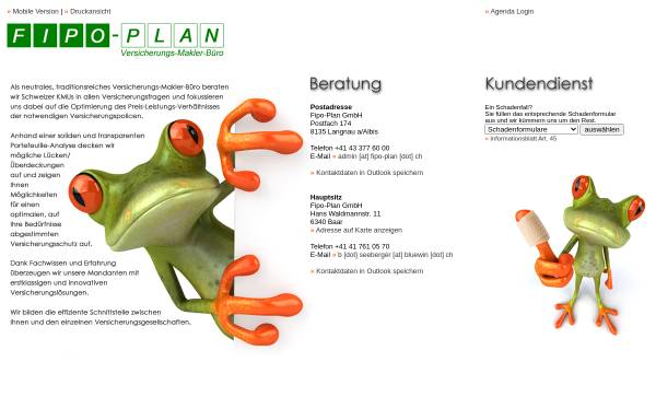 Vorschau von www.fipo-plan.ch, Fipo-Plan GmbH
