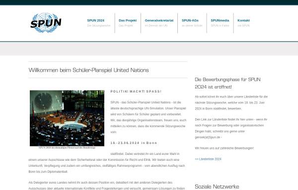 Vorschau von www.spun.de, SPUN