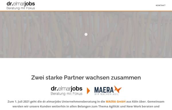 Vorschau von www.ejobs.de, Unternehmensberatung Dr. Elmar Jobs