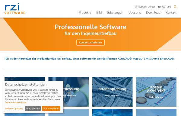 Vorschau von www.rzi.de, RZI Software GmbH
