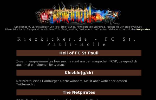 Vorschau von www.kiezkicker.de, FC St.Pauli Fanpage - Kiezkicker