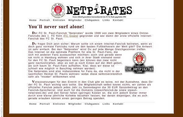 Vorschau von www.stpauli-netpirates.de, St.Pauli - Internet-Fanclub