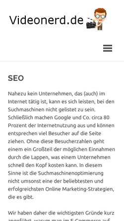 Vorschau der mobilen Webseite www.suchmaschinenoptimierungstipps.de, Suchmaschinenoptimierung Tipps
