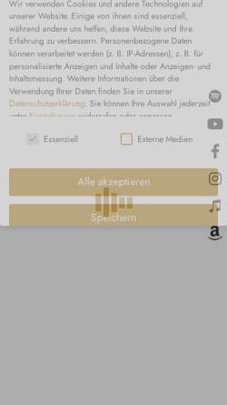 Vorschau der mobilen Webseite www.marshall-alexander.de, Marshall & Alexander