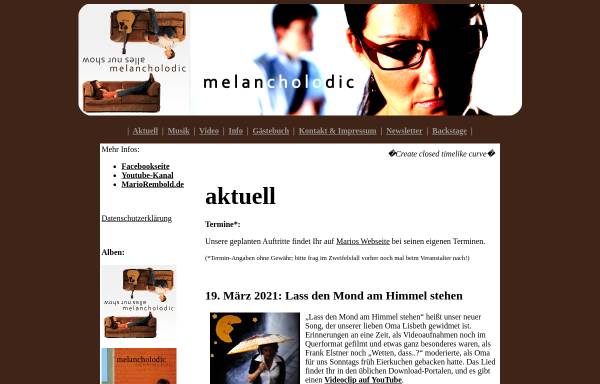 Vorschau von www.melancholodic.de, Melancholodic
