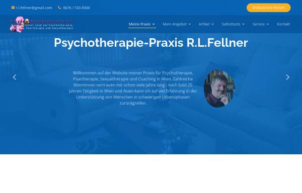 Vorschau von www.psychotherapiepraxis.at, Psychotherapie Forum