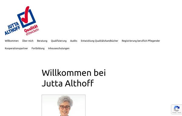 Vorschau von www.qualitaet-entwickeln.de, Berndt - Wendel - Althoff GbR