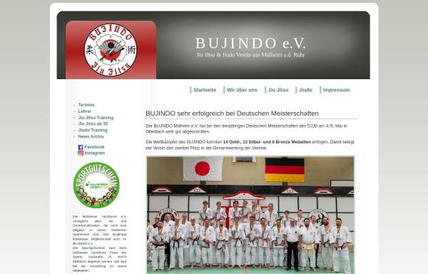 Vorschau von www.bujindo.de, Bujindo e.V.