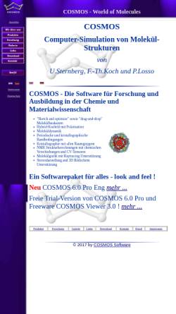 Vorschau der mobilen Webseite www.cosmos-software.de, COSMOS