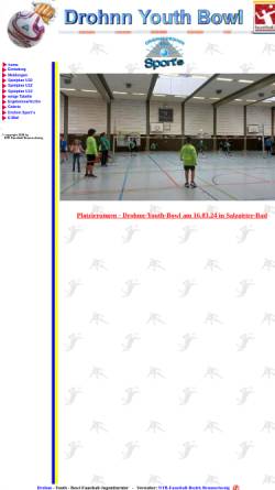 Vorschau der mobilen Webseite www.faustball-online.de, Drohnn Youth Bowl