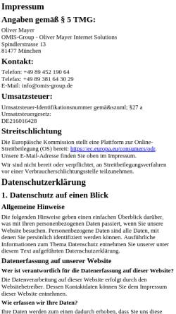 Vorschau der mobilen Webseite www.affili4u.de, Affili4u.de