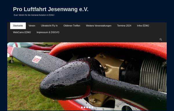 Vorschau von www.proluftfahrt-jesenwang.de, Pro Luftfahrt Jesenwang