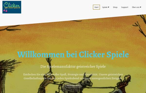 Vorschau von www.clicker-spiele.de, Clicker Spiele