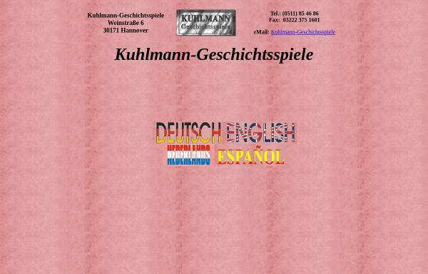 Vorschau von www.ghkuhlmann.de, Kuhlmann-Geschichtsspiele