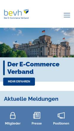 Vorschau der mobilen Webseite www.katalog.de, Katalog.de, bvh Services GmbH