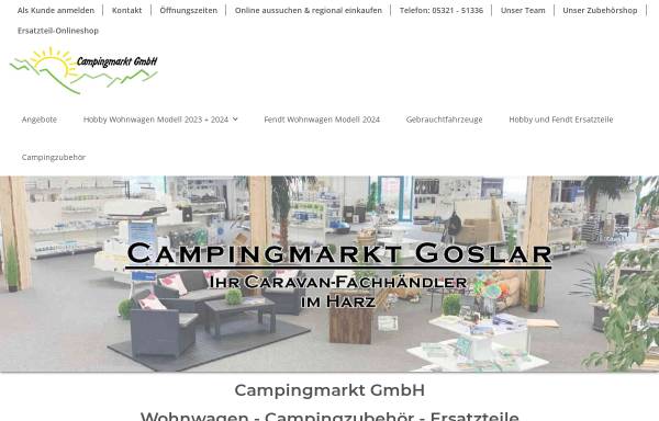 Vorschau von www.campingmarkt.de, Campingmarkt GmbH