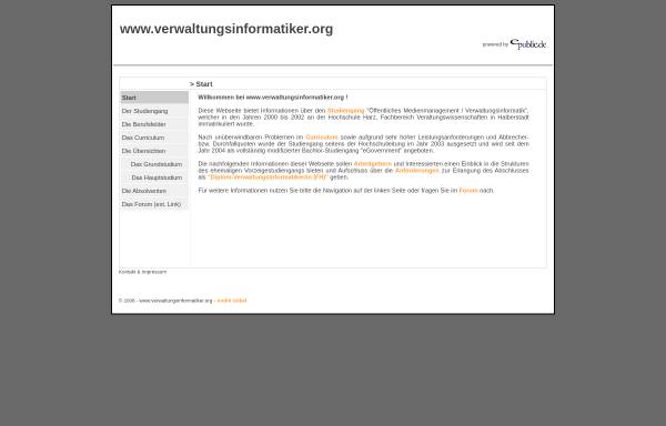Vorschau von www.epublic.de, Verwaltungsinformatik