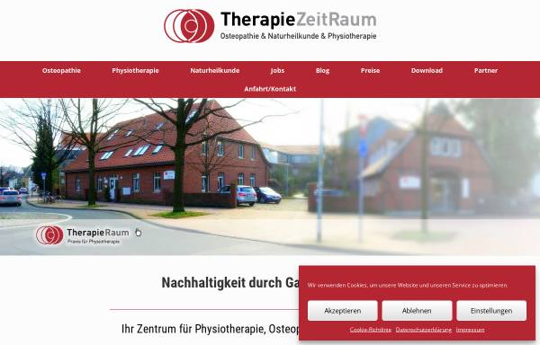 Vorschau von www.hannover-osteopathie.de, Praxis für Physiotherapie und Osteopathie