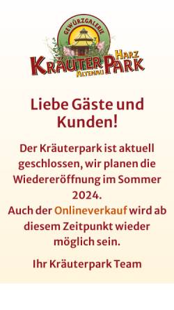 Vorschau der mobilen Webseite www.kraeuterpark-altenau.de, Kräuterpark Altenau