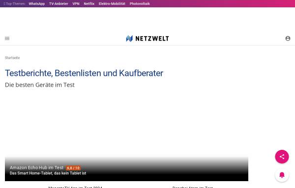 Vorschau von www.netzwelt.de, Netzwelt.de: MP3