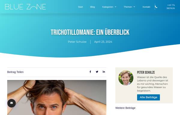 Trich.de - Infos zu zwanghaftem Haareausreißen (Trichotillomanie)
