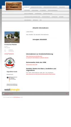 Vorschau der mobilen Webseite gspfalzfeld.de, Grundschule Pfalzfeld