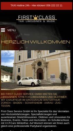 Vorschau der mobilen Webseite www.vipcars.ch, Hollenweger, Marcel