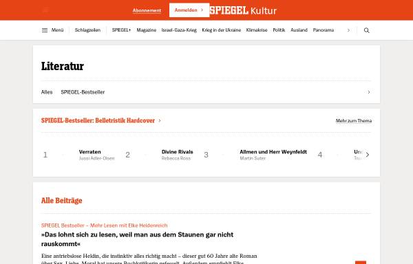 Vorschau von gutenberg.spiegel.de, Kurzbiographie und Werke