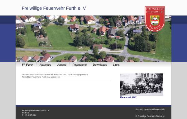 Vorschau von www.ff-furth.de, Freiwillige Feuerwehr Furth