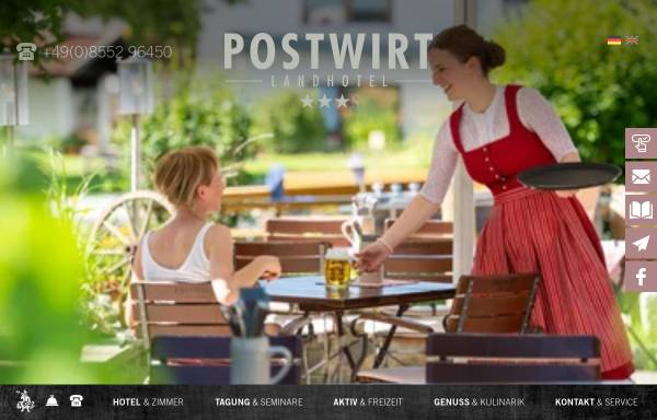 Vorschau von www.hotel-postwirt.de, Postwirt Landhotel