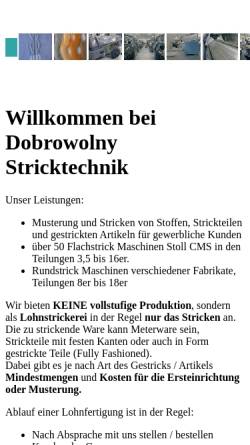 Dobrowolny Stricktechnik
