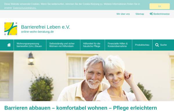Vorschau von www.online-wohnberatung.de, Planungsbüro für Innenraum und Gestaltung - Regina Midderhoff