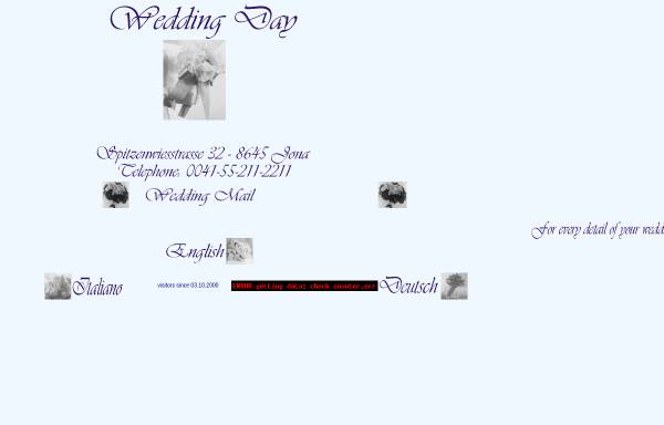 Vorschau von www.wedding-day.ch, Wedding Day