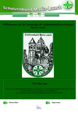 Vorschau der mobilen Webseite www.schuetzenbund-maria-laach.de, Bezirksverband Maria Laach