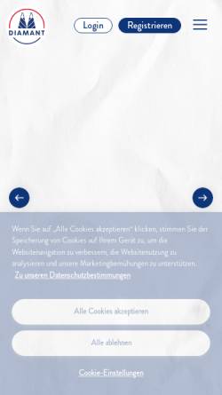 Vorschau der mobilen Webseite www.koelner-zucker.de, Pfeifer & Langen - Kölner Zucker