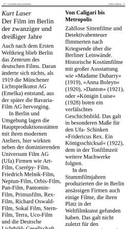 Vorschau der mobilen Webseite www.luise-berlin.de, Der Film im Berlin der zwanziger und dreißiger Jahre