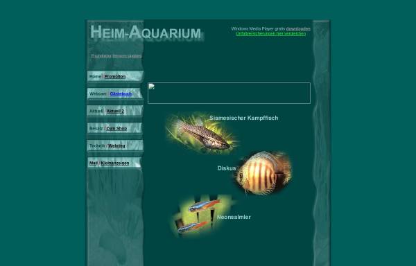 Vorschau von www.heim-aquarium.de, Ramon Kreutel
