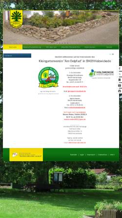 Vorschau der mobilen Webseite www.klgv-oelpfad.de, Kleingartenverein Am Oelpfad
