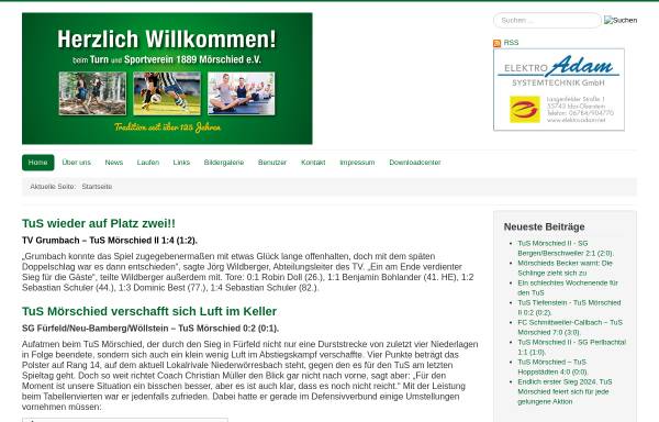 Vorschau von www.xn--tus-mrschied-8ib.de, TuS Moerschied