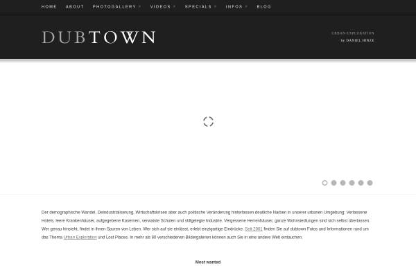 Vorschau von www.dubtown.de, Dubtown Industriekultur