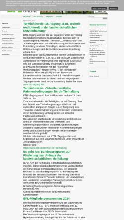 Vorschau der mobilen Webseite www.bfl-online.de, Bauförderung Landwirtschaft e.V. (BFL)