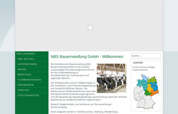 Vorschau von www.bauernsiedlung.de, Norddeutsche Bauernsiedlung GmbH