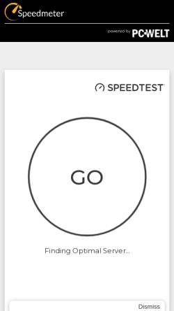 Vorschau der mobilen Webseite www.speedmeter.de, SpeedMeter - Arthur Khessin
