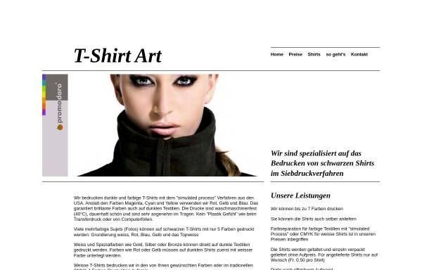 Vorschau von tshirtart.ch, Maier T-Shirt Art