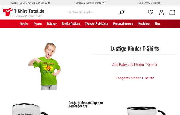 Vorschau von www.t-shirt-total.de, T-Shirt-Total, Philip Neuber