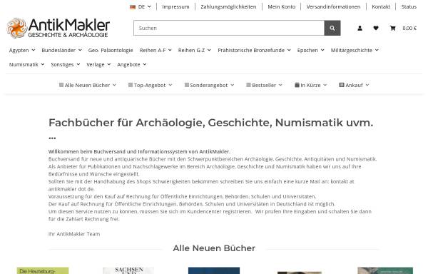 Vorschau von www.antikmakler.de, AntikMakler