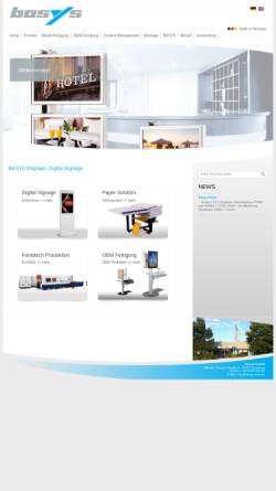 Vorschau der mobilen Webseite www.basys-web.de, Basys GmbH