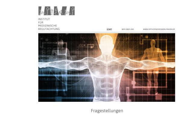Vorschau von www.gutachten-sindelfingen.de, Institut für Medizinische Begutachtung
